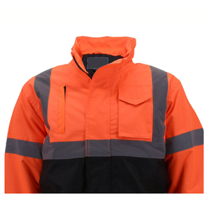 Veste de sécurité réfléchissante pour hommes, prix de gros, support OEM, vêtements de travail de sécurité, vestes de sécurité haute visibilité en vente - Product Image 4