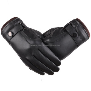 Gants de conduite en cuir pleine fleur unisexes Player Styles pour hommes, antidérapants, avec protection rigide des jointures, couleur/logo personnalisables - Product Image 2
