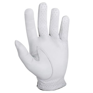 Gants de golf en cuir véritable de qualité supérieure au design unique avec sangle de poignet réglable et antidérapants pour hommes - Product Image 3