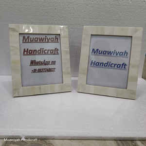 Nouveau cadre photo Design Buffalo Bone Inlay - Product Image 2