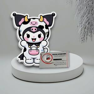 Cow Design Hello Kitty Acrylic Magnetic Lash Tile <b>Eyelash</b> Extension Tool Eco-Friendly <b>Reusable</b> Butterfly Diamond Multifunctional - Product Image 4