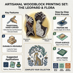 Hand Carved Wooden Textile <b>Printing</b> <b>Blocks</b> OEM wholesale custom designs export quality for global buyers. - Product Image 6