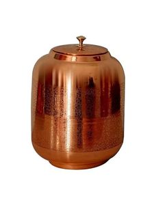 Pure Copper Water <b>Dispenser</b> Tank with Tap Traditional Copper Matka Ayurvedic Storage Pot for <b>Drinking</b> Water - Product Image 4