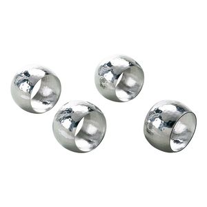 Anillo para Servilletas de Latón Dorado Martillado, Hecho a Mano, Decoración de Mesa Metálica de Lujo, Accesorios para Comedor, Bodas, Eventos, Restaurantes, Hoteles y Hogares - Product Image 6