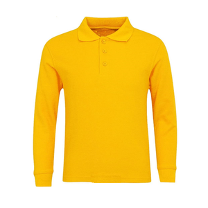 เสื้อยืดคอกลมแขนยาวสีดำ ผ้าฝ้ายฟลีซ สีพื้น แขนยาวเต็มตัว - Product Image 2