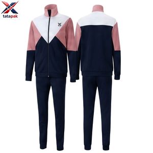 Chándal Deportivo Personalizado de Poliéster Transpirable Interlock con Cremallera Completa y Bolsillos Laterales, Chaqueta Deportiva, Proveedor Mayorista - Product Image 2