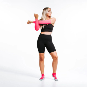 Custom Baseball & Basketball <b>Compression</b> <b>Arm</b> <b>Sleeves</b> with UV Protection Eco-Friendly Unisex Design for Sports Use - Product Image 3
