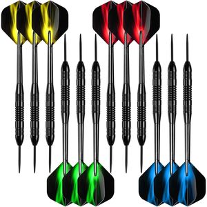 Professional 12-Piece Steel Tip <b>Darts</b> Set Metal <b>Darts</b> for Dartboard - Product Image 1