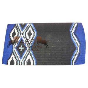 <b>Woolen</b> Saddle <b>Blanket</b> 34x36 Hand Woven 100% New Zealand Wool Fleece Lining Western Equestrian for Competition & Training - Product Image 4