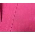 Uniforme de karaté bleu 100% coton pour adulte unisexe, vêtement d'arts martiaux durable, coupe ample, taille élastique, 140g, ceinture blanche, logo au dos et au cou - Product Image 5