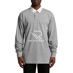 Polos de manga larga casuales de alta calidad, ropa de golf, logotipo personalizado, polo sencillo para hombre - Product Image 1