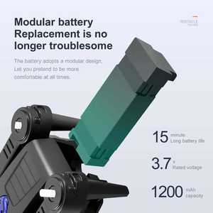 Dron de Plástico Elves Pro con Evitación de Obstáculos, Cámara Dual HD, Giroscopio de 6 Ejes, Motor sin Escobillas, Plegable, Control Remoto para Carreras Profesionales - Product Image 5