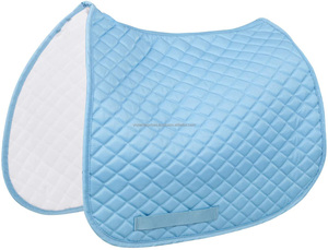 Tapis de selle de cheval équestre de créateur personnalisé de qualité supérieure avec doublure en tissu Couverture de selle personnalisée de qualité supérieure - Product Image 2