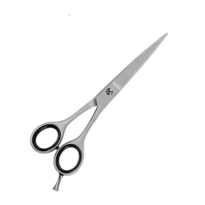 High Quality New Arrivals Professional Salon Pet Grooming Barber Curved Thinning Scissors Stainless Steel <b>Ceramic</b> Handle Sharp - Product Image 2