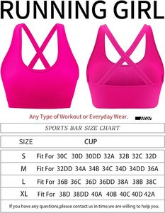 Soutien-gorge de sport pour femme, écologique, respirant, tissu avancé anti-humidité, maintien élastique élevé, confortable, fermeture avant - Product Image 6