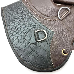 Gant de fauconnerie en cuir de vache - Manchette longue pour la manipulation des oiseaux (faucon, hibou) - Main gauche - Product Image 5
