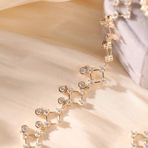 Collier de créateur pour femme en moissanite, chaîne à maillons en argent sterling 925, luxueux, étincelant, style hip-hop, serti en canal, cadeau personnalisé - Product Image 5
