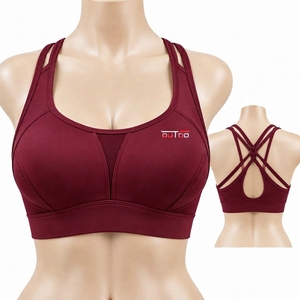 Women Sports <b>Bra</b> Made With High Quality <b>Stretch</b> Material Comfortable Athletic Fit Breathable Panels Quick Dry Properties - Product Image 6