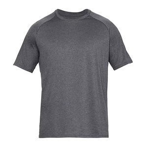 T-shirt promotionnel de haute qualité à manches courtes, 180 g/m², coton, logo personnalisé, coupe classique, lavage à l'acide, séchage rapide, respirant, pour hommes - Product Image 1