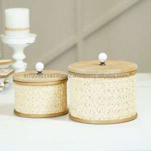 Classic Design <b>Storage</b> Food <b>Container</b> Decorative Items Use for Home <b>Kitchen</b> Wood Made Canister and Tools <b>Storage</b> & Organization - Product Image 6