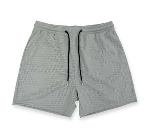 Shorts de basketball en toile pour hommes, style streetwear, imprimé intégral personnalisé, légers, taille élastique, séchage rapide, respirants - Product Image 1
