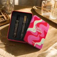 Boîte en étain personnalisée pour l'emballage de parfums, boîte à parfum en métal personnalisée avec insert en EVA, fabricant OEM ODM