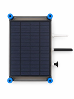 Station météo agricole sans fil avancée, capteurs environnementaux, système de contrôle intelligent basé sur l'IoT pour l'agriculture intelligente à distance