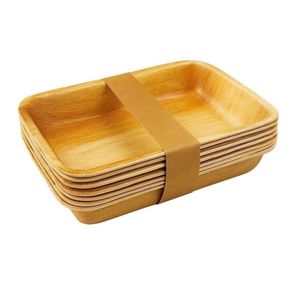Plato de Hoja de Palma Natural al por Mayor, Desechable, Compostable, Ecológico y Sostenible, Vajilla para Restaurantes, Envases de Alimentos, Platos para la Cena - Product Image 2
