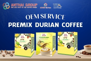 Audace delizia Durian 4 in1 cremoso esotico caffè istantaneo in polvere dolce cioccolato etichetta privata all'ingrosso bevanda della fabbrica del Vietnam - Product Image 4