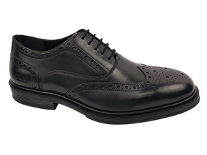 Zapatos Oxford de Cuero Genuino para Hombre Dlords, con Cordones, Punta Puntiaguda, Color Sólido, Entresuela de Goma, a la Moda, Duraderos - Product Image 1