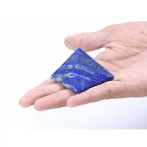 Pyramide en Lapis Lazuli Naturel Poli en Gros, Pierre Précieuse Semi-Précieuse pour Artisanat et Décoration - Product Image 4