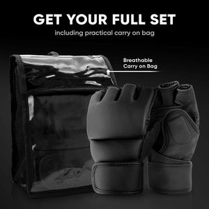 Gants de MMA demi-doigts personnalisables en cuir de vachette véritable de haute qualité pour hommes, avec lacets, anti-humidité, pour sacs de frappe et Muay Thai – Vente en gros - Product Image 5