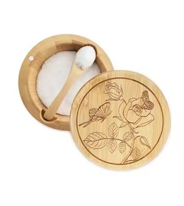 Boîte à épices en bois de qualité supérieure, organisateur de masala, rangement de cuisine multi-compartiments pour les ingrédients culinaires - Product Image 6