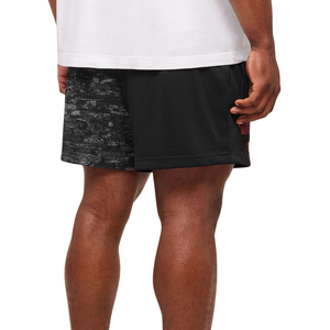 Pantalones Cortos Deportivos de Malla Transpirable para Hombre, 5 Pulgadas, para Gimnasio, Entrenamiento, Color Gris Ceniza - Product Image 2