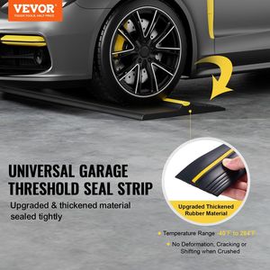 16.5 FT universale PVC porta Garage soglia sigillo striscia impermeabile fondo prodotto Premium per porte da Garage - Product Image 2