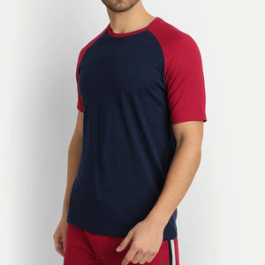 เสื้อยืดผู้ชายพรีเมียมผ้าฝ้ายเรียบง่าย สวมใส่สบาย ระบายอากาศได้ดี ทรงปกติ ดีไซน์มินิมอล แขนสั้น รุ่นพื้นฐาน - Product Image 5