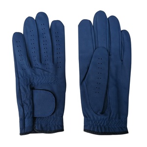 Gants de golf pour homme en cuir de cabretta de mouton blanc de qualité supérieure, respirants, avec logo personnalisé, en cuir souple, vente en gros - Product Image 1
