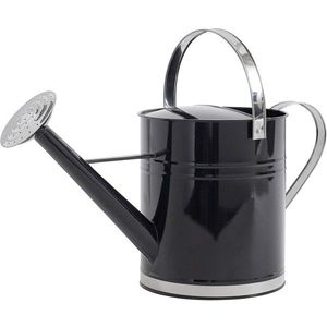 Arrosoir en métal galvanisé, design résistant à la rouille, pour arroser les plantes, les fleurs et les légumes en extérieur, bec long, facile à utiliser - Product Image 4