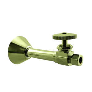 Válvula de Cierre Recta Moderna VAB0033, Latón con Acabado Negro, Manija Redonda para Baño/Cocina - Product Image 5