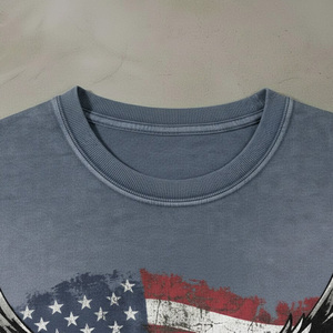 Custom High Quality 100% Cotton <b>Tshirt</b> for Men or Unisex Anti-Wrinkle & Breathable Soft Knitted Fabric - Product Image 3