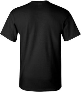Camiseta Personalizada Negra de Cuello Redondo Unisex de Manga Corta 100% Poliéster con Logotipo Impreso en Serigrafía en la Parte Delantera, Nombre del Equipo, para Todas las Temporadas, Corte Regular - Product Image 3