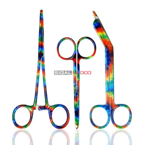 ชุดกรรไกรตัดสายยางสแตนเลสแบบมืออาชีพ 3 ชิ้น ชุดเครื่องมือผ่าตัดสำหรับถอดไหมเย็บและผ้าพันแผลลิสเตอร์ - Product Image 6