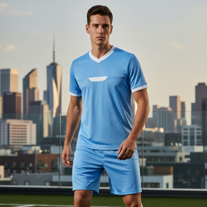 Professional Sublimated <b>Soccer</b> Uniform Custom Team Football Jersey Breathable Quick Dry Mens Outdoor Match Training Wear - Product Image 3
