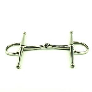 Bocado Doble Premium para Caballo de Latón y Acero Inoxidable para Salto Ecuestre, Establos y Eventos Ecuestres - Product Image 2