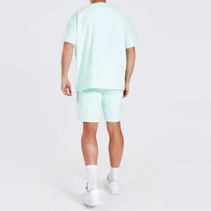 Conjunto de Camiseta y Pantalones Cortos de Verano para Hombre FAC 2026, de Alta Calidad, con Logotipo Personalizado, Dos Piezas Casuales - Product Image 2