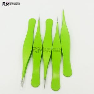 ชุดแหนบแต่งคิ้วปลายแหลมสีเงินเคลือบสีเขียว รุ่นใหม่มาแรงจาก RMI - Product Image 6