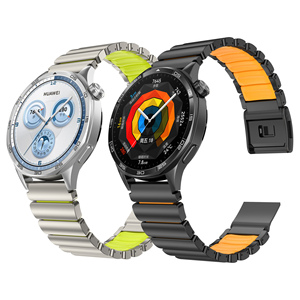 Correa de Reloj Universal de Titanio de 22 mm para <span class=keywords><strong>Huawei</strong></span> GT6PRO Gt5pro 46 mm, Correa de Reloj de Aleación de Titanio de 22 mm para Amazfit Balance <span class=keywords><strong>GTR</strong></span> 4/<span class=keywords><strong>3</strong></span> - Product Image 1