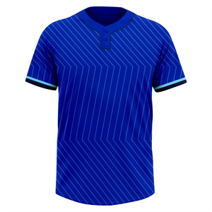 Camiseta Deportiva OEM Unisex de Béisbol de Manga Corta con Dos Botones, Tejido Transpirable y Resistente que Absorbe la Humedad, para Entrenamiento de Equipos - Product Image 3