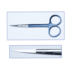 Tijeras Nasales Joseph Supercut, Dentadas, de Carburo de Tungsteno, Acero Inoxidable de Precisión, Tijeras Quirúrgicas Manuales para Cirugía Nasal ORL, con Certificación CE - Product Image 4