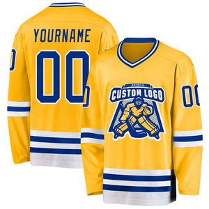 Maillots de hockey personnalisés pour le marché américain, nom et numéro personnalisés, fournisseur de vêtements de sport pour le hockey sur glace - Product Image 5